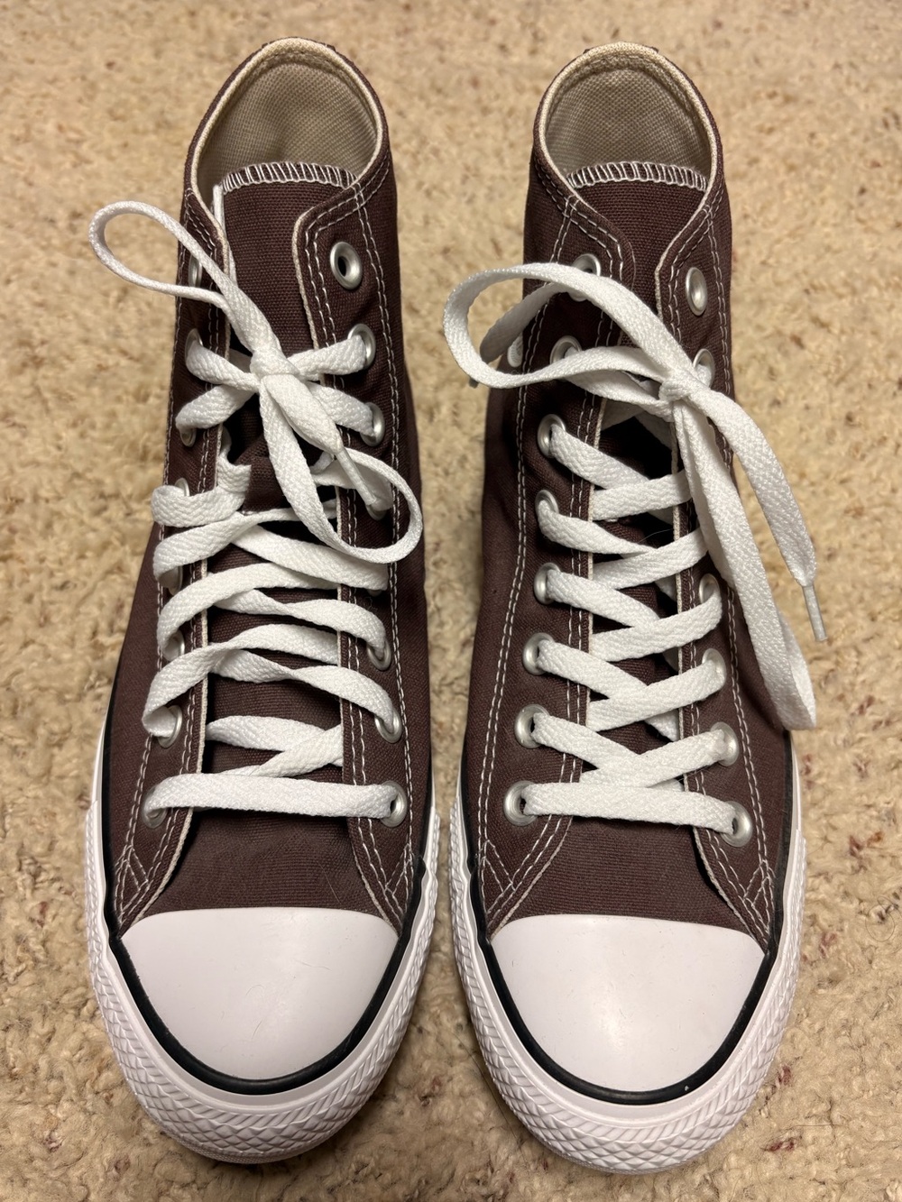 High-Top All Star Sneakers (Brown) NWOB